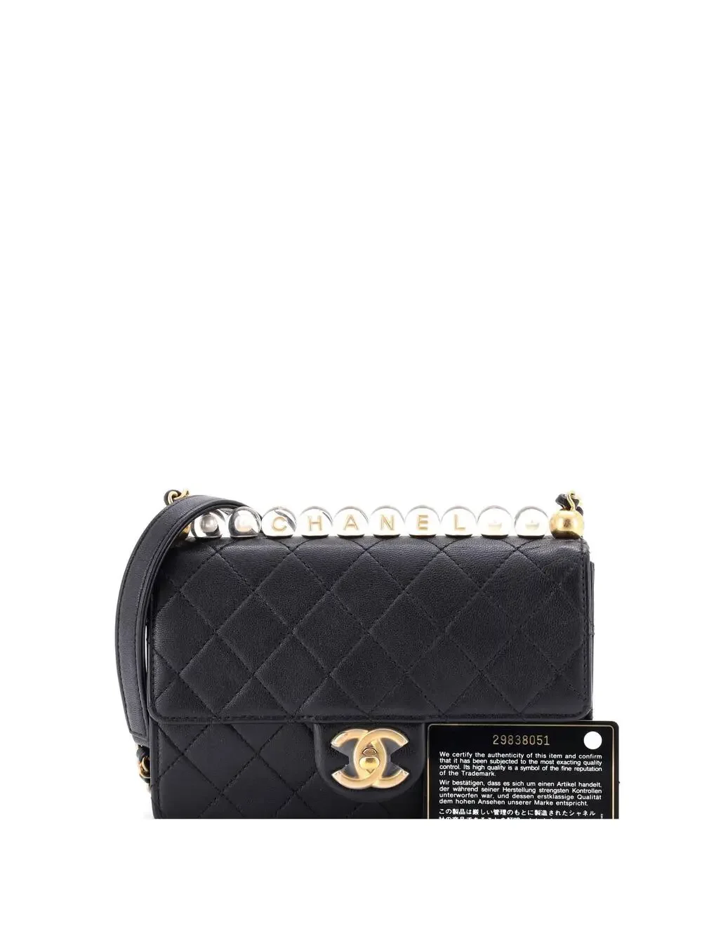 Chanel Chic Pearls Flap Bag Quilted #323631C41B